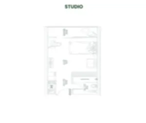 Danube Bayz Studio Floor Plan